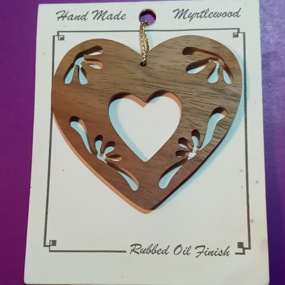 Myrtlewood ornament